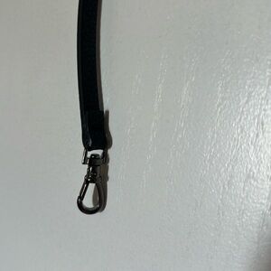 Bandolero Phone strap black with black metal